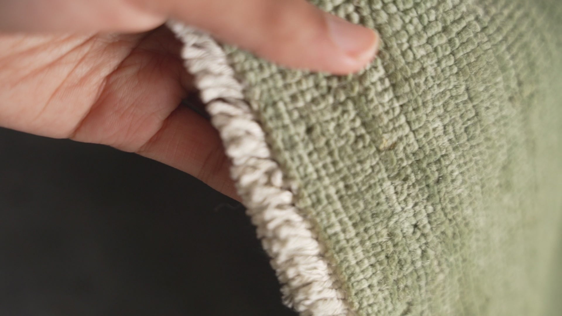 Tapis en laine surteint noué à la main - 7'11'' x 10'1''