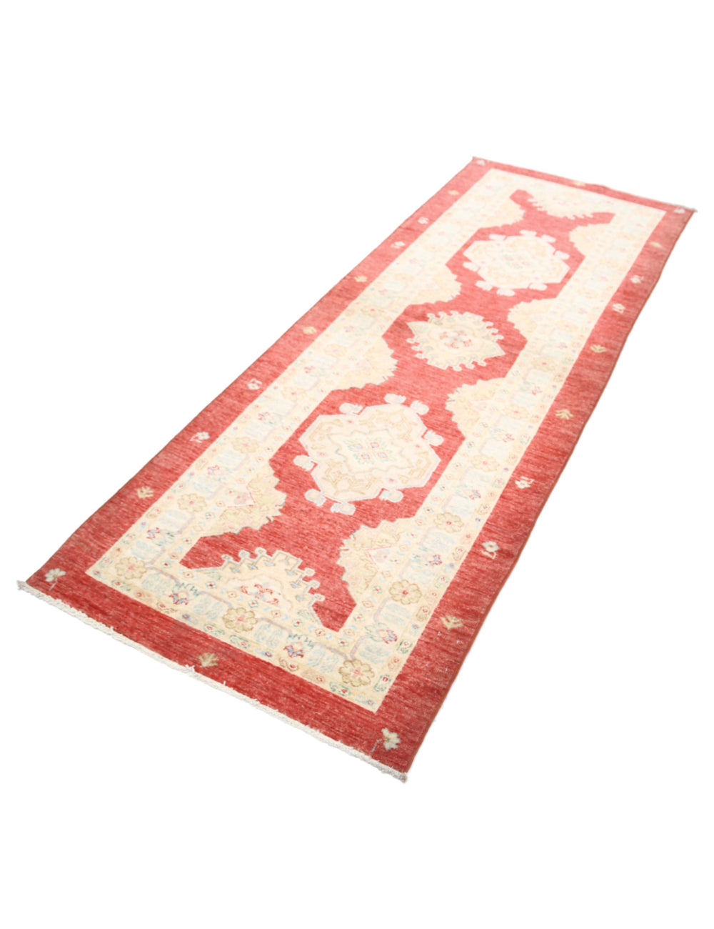 Hand Knotted Ziegler Farhan Wool Rug - 2'11'' x 7'10'' Arteverk Arteverk Rugs