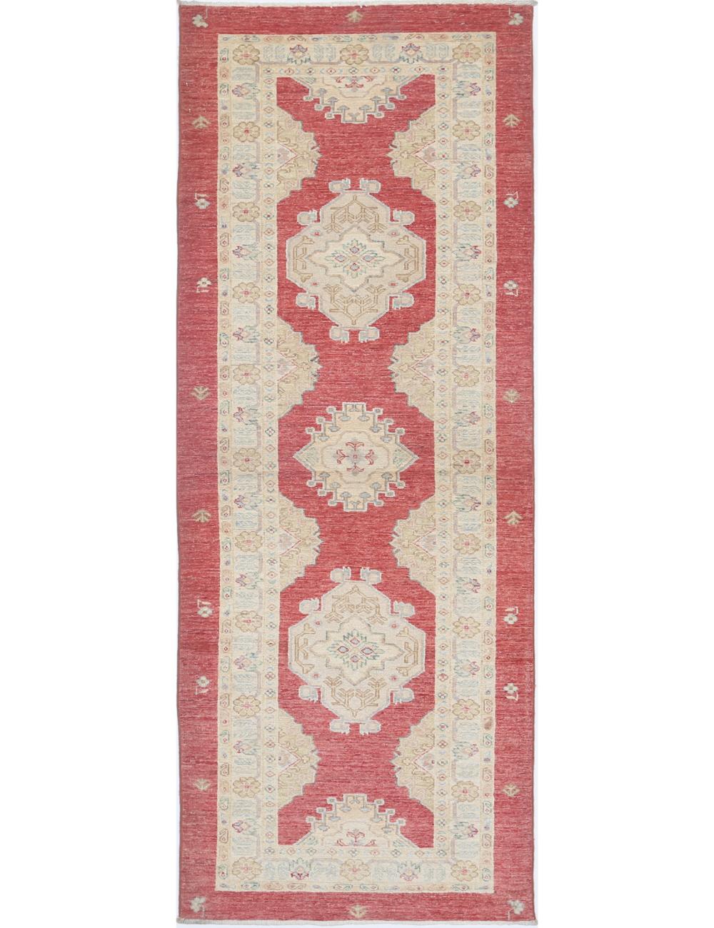 Hand Knotted Ziegler Farhan Wool Rug - 2'11'' x 7'10''