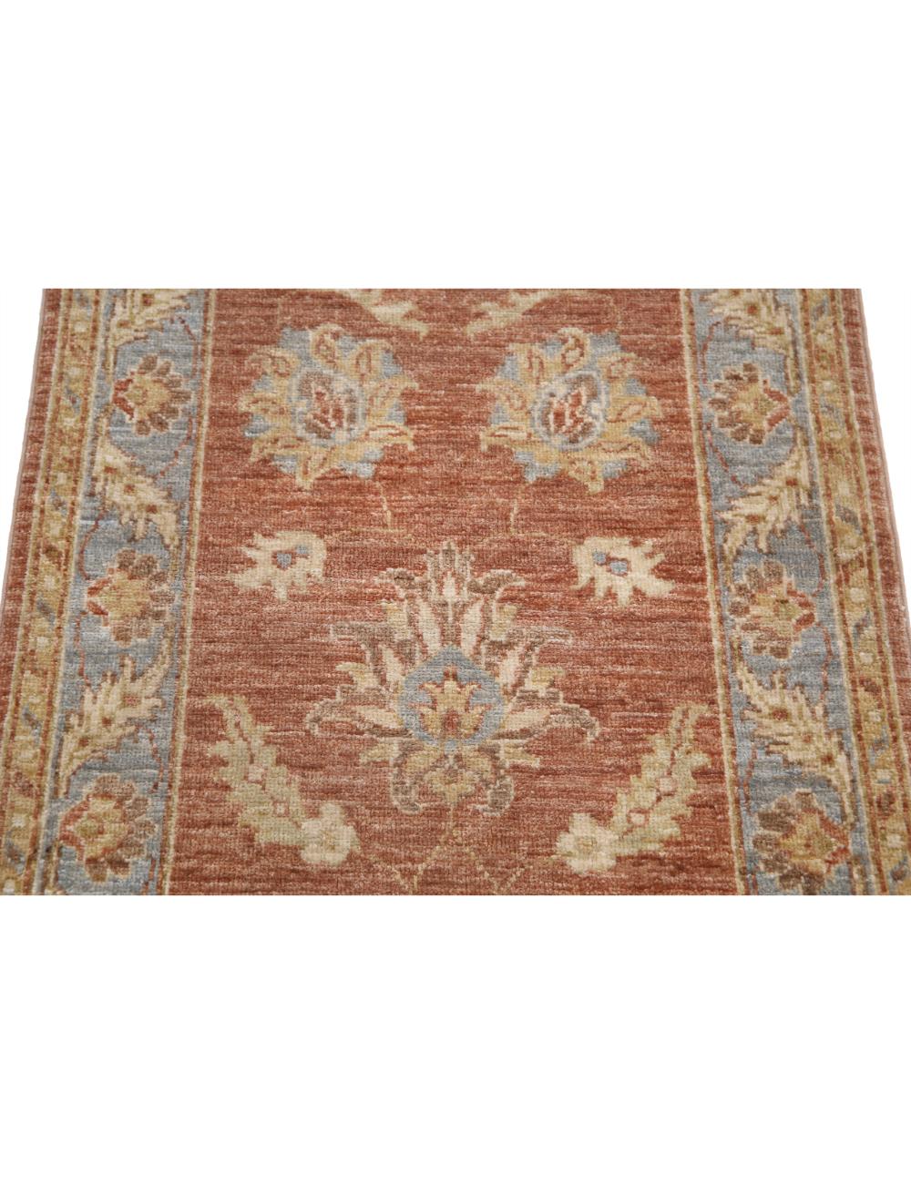 Hand Knotted Ziegler Farhan Wool Rug - 2'1'' x 2'11'' Arteverk Arteverk Rugs